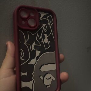 Stylish Red Phone Case